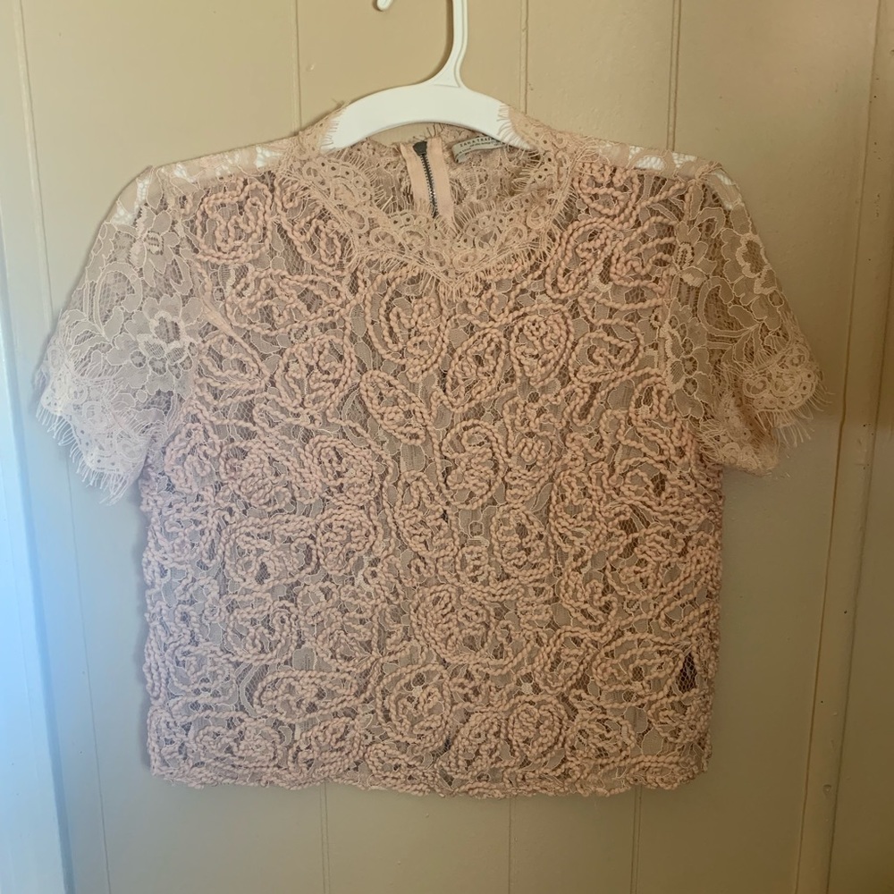 Zara crop top size m